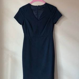 J crew professional v neck dress
